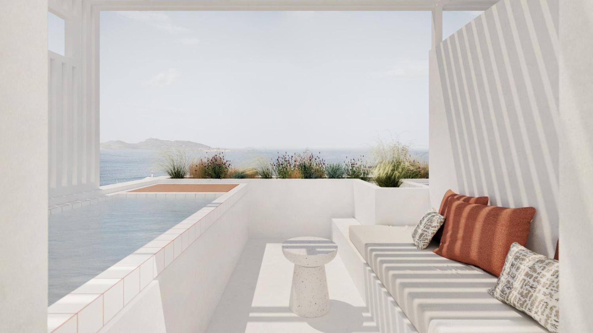 Aegean Colors Paros Hotel Náousa Exterior foto
