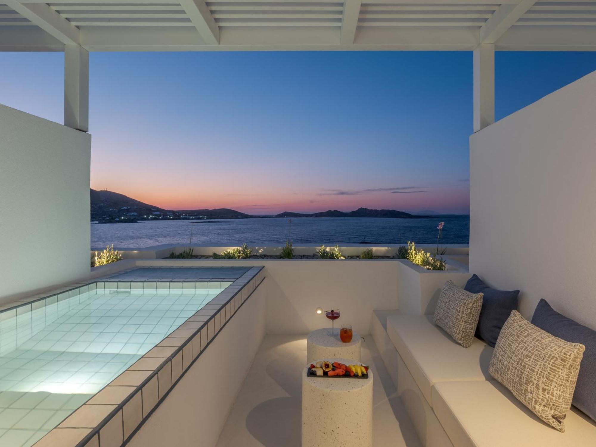 Aegean Colors Paros Hotel Náousa Exterior foto